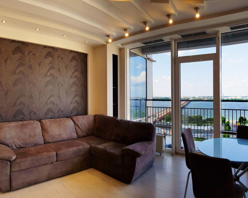 Most City Apart-Hotel Dnipro Esterno foto